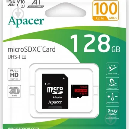 Memory Card SD / MicroSD 128GB Apacer Class 10