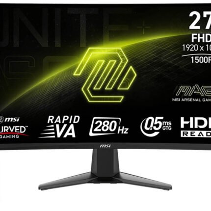 Monitor MSI 27 MAG 276CXF Gaming Curved 1500R / RVA / FullHD / 0,5ms / 280Hz / DP / HDMI