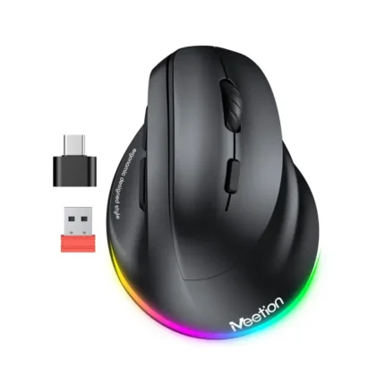 Mouse Meetion BTM010R Ergonomic Wireless and Bluetooth