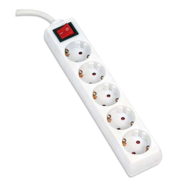 Power Protector Omega 5 Sockets 3m