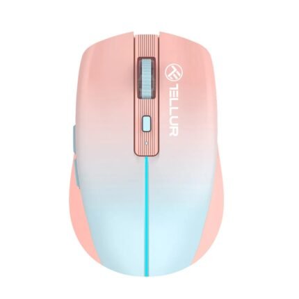 Mouse Tellur Wireless Silent 1600dpi Orange