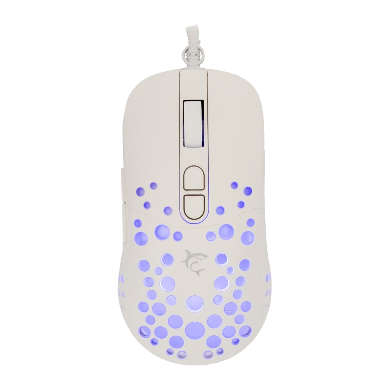 Mouse White Shark Gaming Tristan 12000DPI RGB