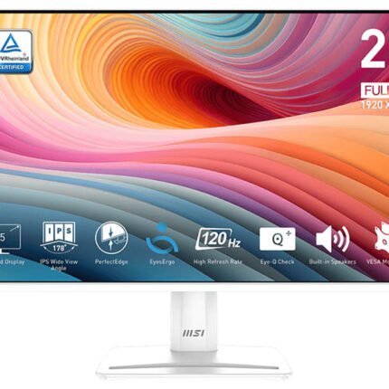 Monitor MSI PRO 25 MP51W E2 White / FullHD / IPS / 120Hz / 1ms / HDMI / VGA / DP