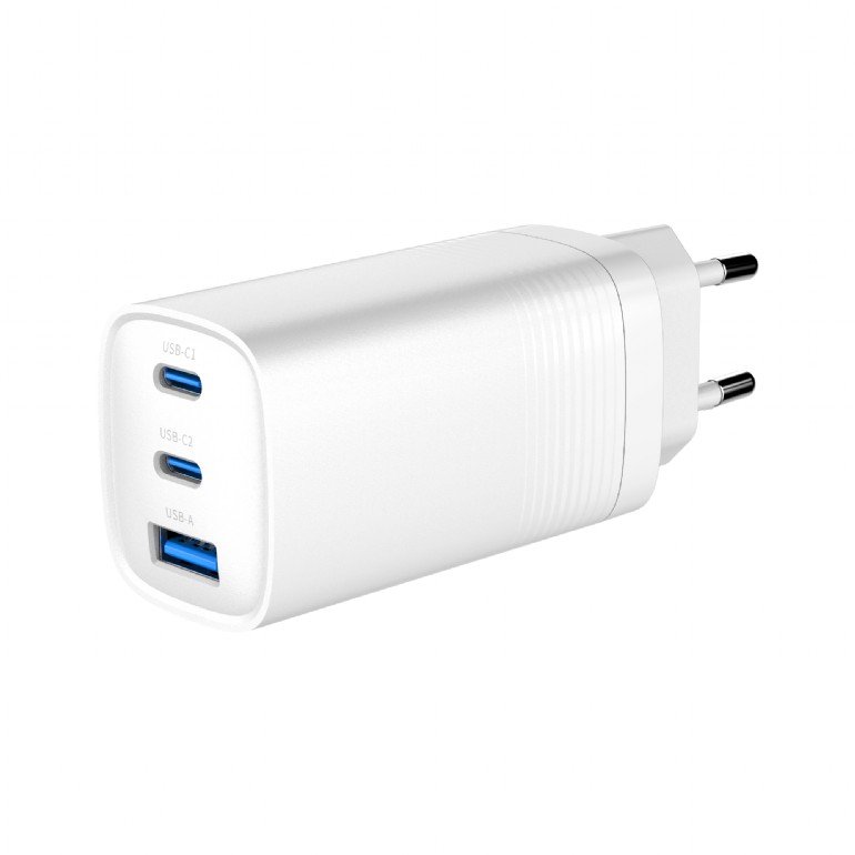 Phone Charger Gembird 67W GaN PD 3 port